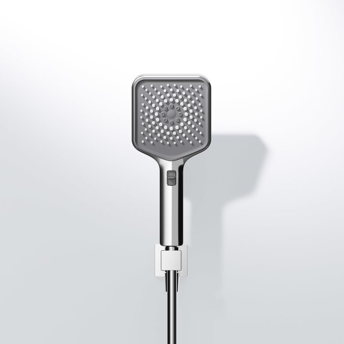 Steinberg Serie 342 Handbrausegarnitur mit integriertem Brauseanschlussbogen