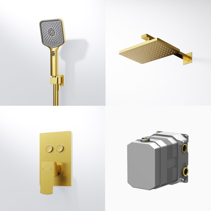 Steinberg Serie 342 Unterputz Brause-Komplettset