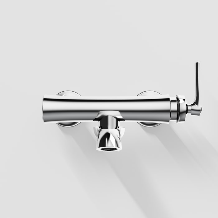 Steinberg Serie 350 Aufputz-Einhebelmischer für Wanne