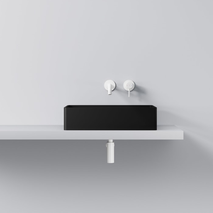 Steinberg Serie 440 Aufsatzschale aus Mineo Stone 60 x 40 cm