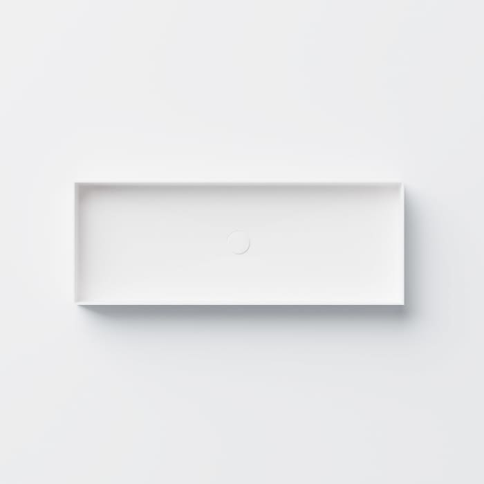 Steinberg Serie 440 Aufsatzwaschtisch 100 x 37,5 cm