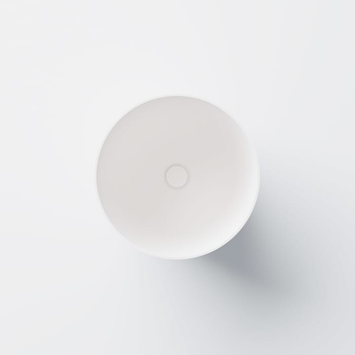 Steinberg Serie 440 Aufsatzwaschtisch hoch Ø 39 cm