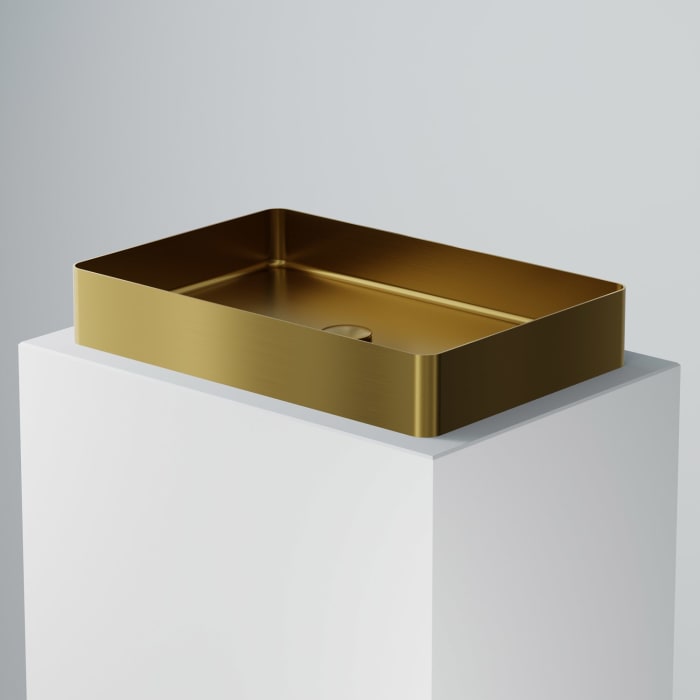 Steinberg Serie 442 Aufsatzschale aus Edelstahl 60 x 40 cm