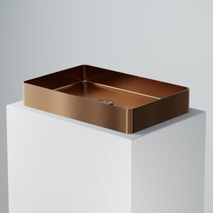 Steinberg Serie 442 Aufsatzschale aus Edelstahl 60 x 40 cm