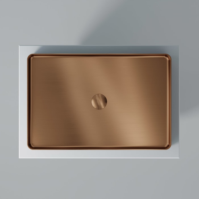 Steinberg Serie 442 Aufsatzschale aus Edelstahl 60 x 40 cm