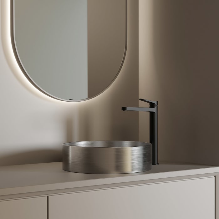 Steinberg Serie 442 Aufsatzschale aus Edelstahl Ø 40 cm