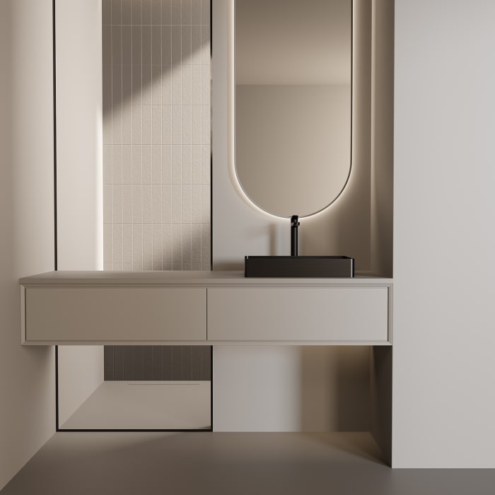 Steinberg Serie 442 Aufsatzschale aus Edelstahl 60 x 40 cm