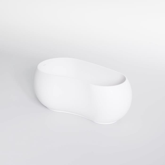 Steinberg Serie 490 freistehende Badewanne 162 x 93 cm