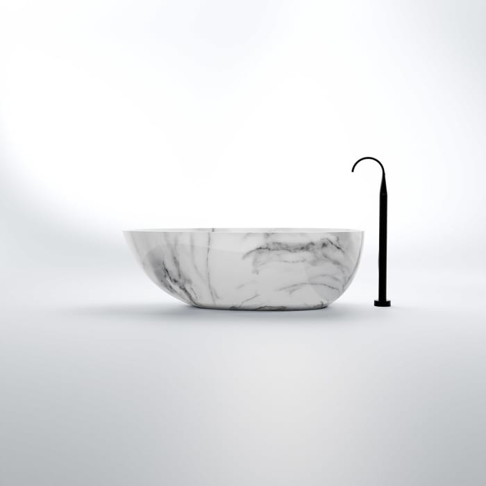 Steinberg Serie 540 freistehende Badewanne 170,8 x 84,2 cm