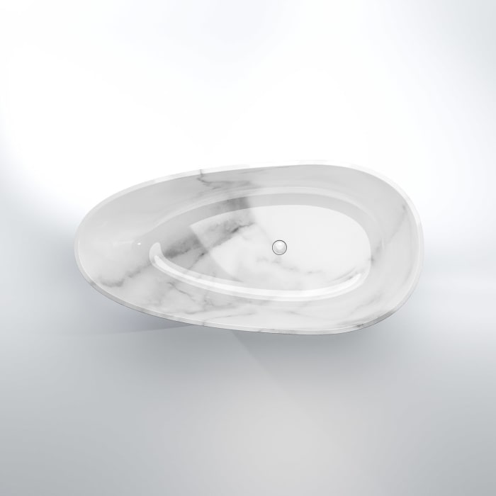 Steinberg Serie 540 freistehende Badewanne 170,8 x 84,2 cm