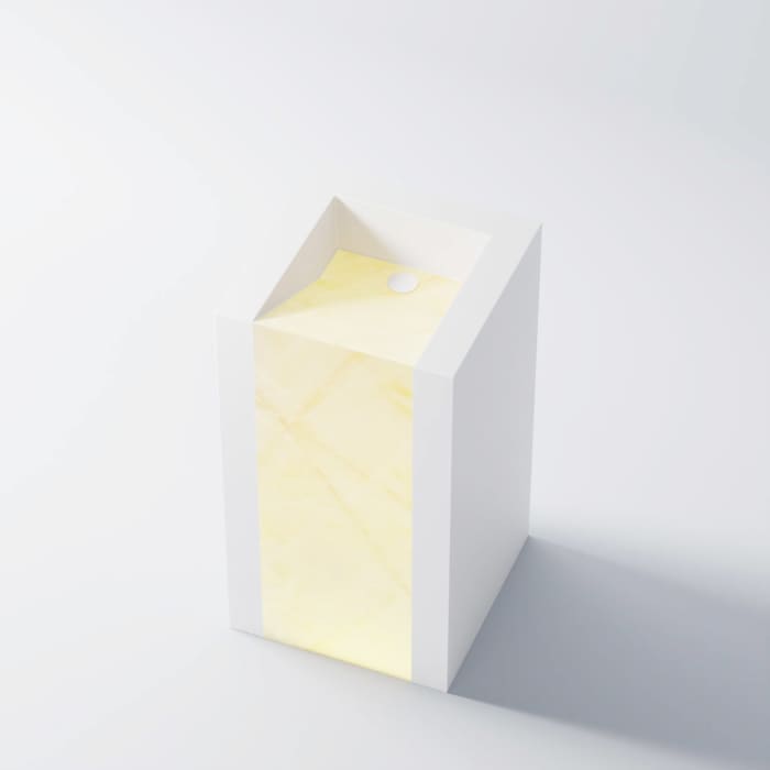 Steinberg Serie 540 Standwaschtisch 34 x 42 cm