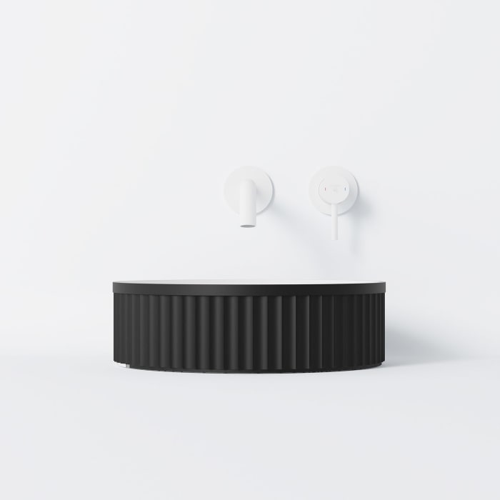 Steinberg Serie 740 Aufsatzwaschtisch Ø 40 cm