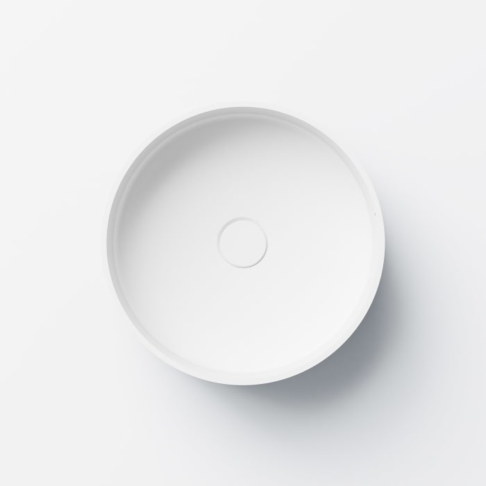 Steinberg Serie 740 Aufsatzwaschtisch Ø 40 cm