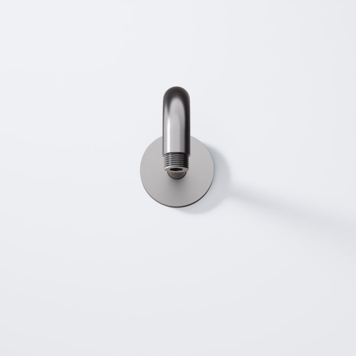 Steinberg Serie 100 Brausearm Ausladung 45 cm mit verstärkter Wandhalterung