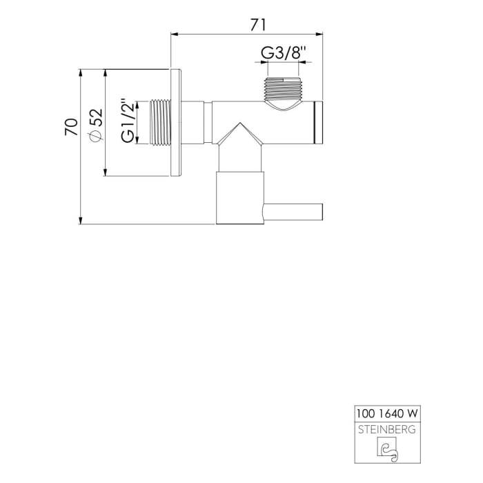 Steinberg Serie 100 Eckventil