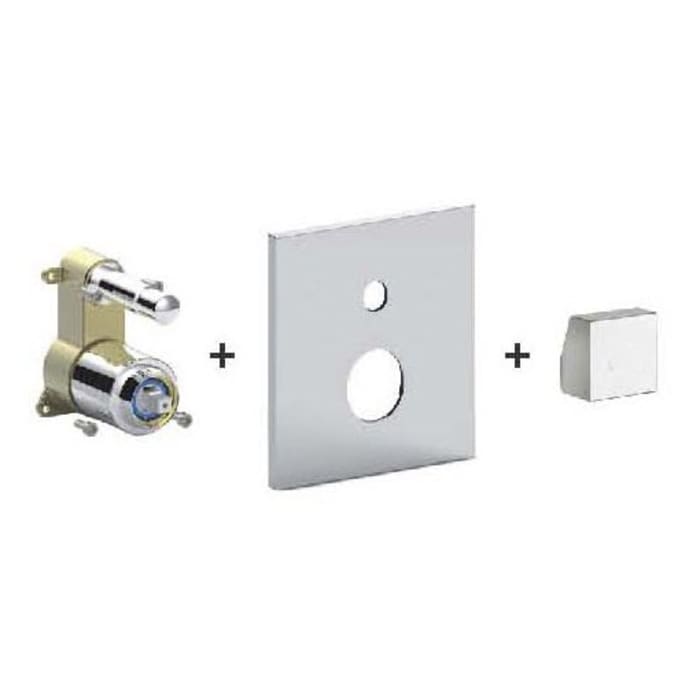 Steinkamp Life/Lifestyle Unterputzarmatur mit Umstellung