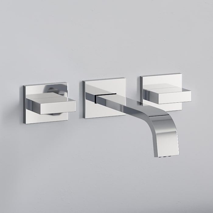 Steinkamp Lifestyle 3-Loch-Unterputz-Waschtischarmatur inkl. Grundkörper