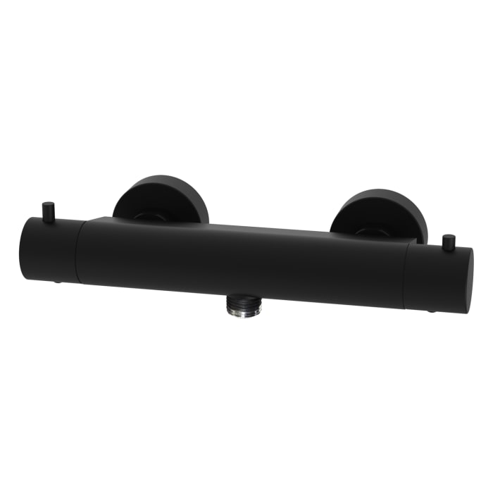 Steinkamp Living Black Aufputz-Thermostat-Brausearmatur cold touch