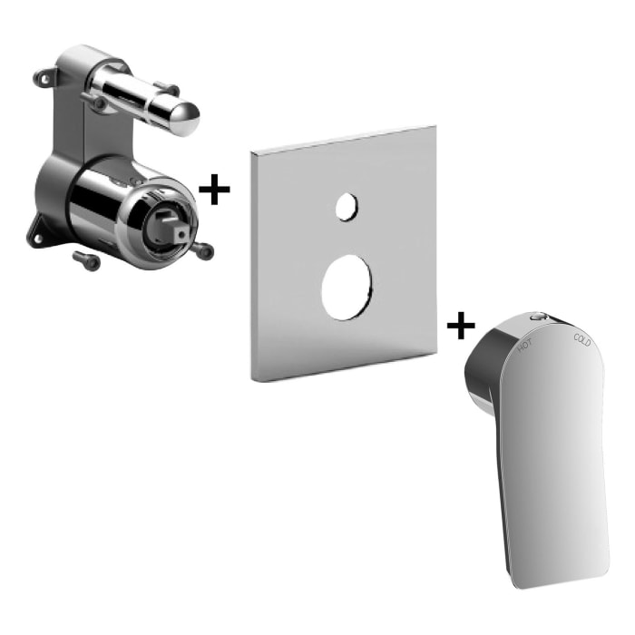 Steinkamp Value Unterputz Wannen-Brausearmatur