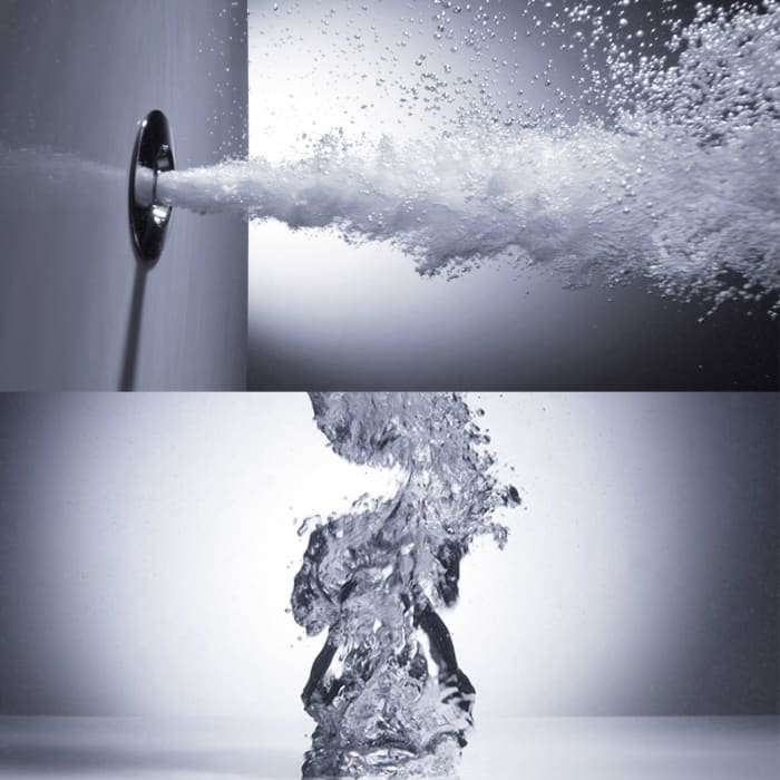 Steinkamp Life Rechteck-Badewanne mit Whirlsystem 180 x 80 cm, inkl. Viega Multiplex Trio MT5