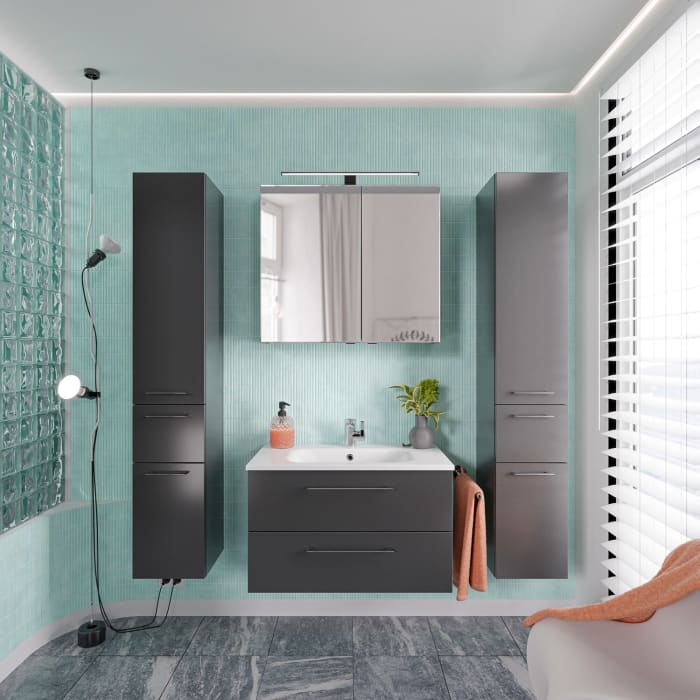 Steinkamp Joy 2.0 Hochschrank 30 cm mit 2 Türen und 1 Auszug, Anschlag links