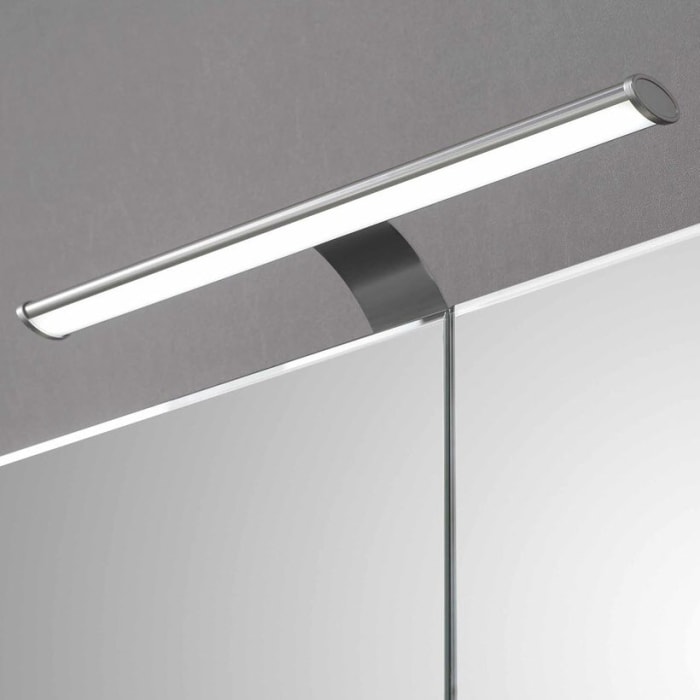 Steinkamp Joy 2.0 Spiegelschrank 110 cm mit 3 Türen und LED-Aufsatzleuchte