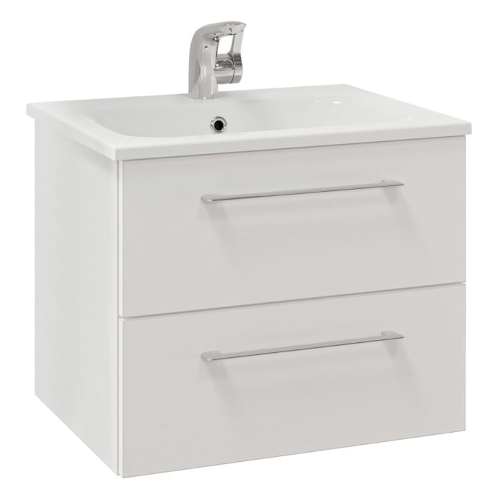 Steinkamp Joy 2.0 Waschtischunterschrank 59 cm mit Pelipal Waschtisch