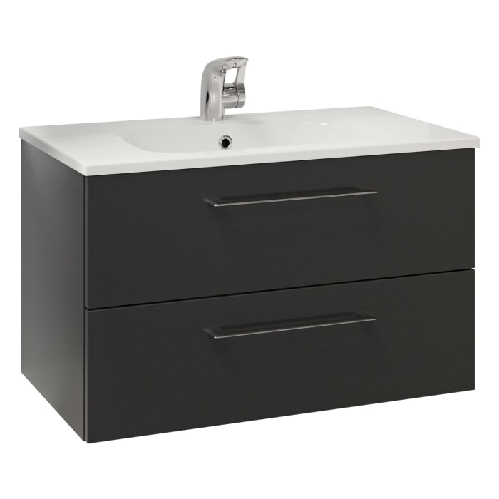 Steinkamp Joy 2.0 Waschtischunterschrank 80 cm mit Pelipal Waschtisch