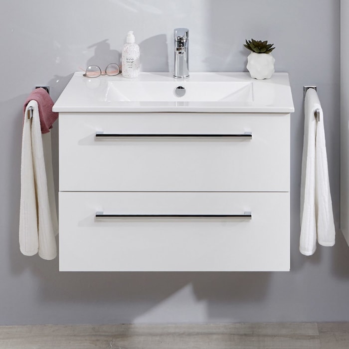 Steinkamp Life 2.0 Waschtischunterschrank mit Pelipal Waschtisch 71 cm