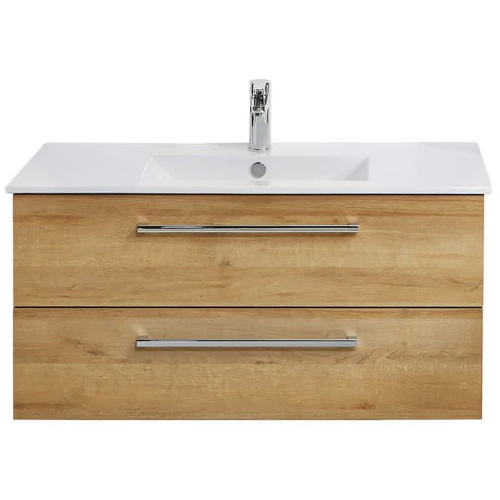 Steinkamp Life 2.0 Waschtischunterschrank mit Pelipal Waschtisch 101 cm