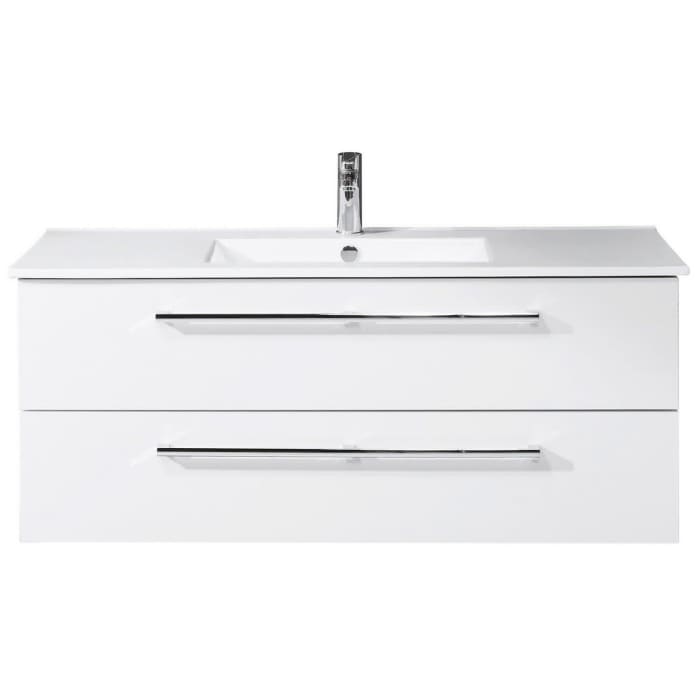 Steinkamp Life 2.0 Waschtischunterschrank mit Pelipal Waschtisch 121 cm