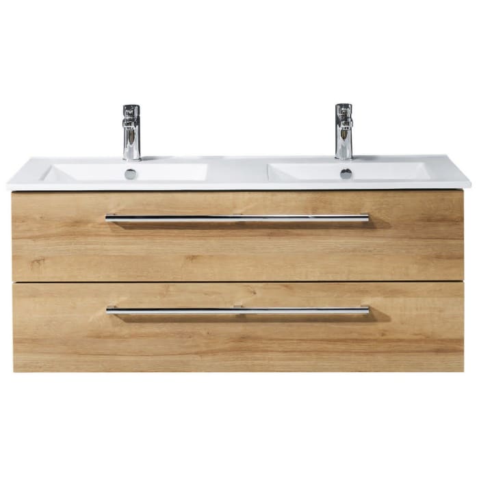 Steinkamp Life 2.0 Waschtischunterschrank für Doppelwaschtisch 119 cm