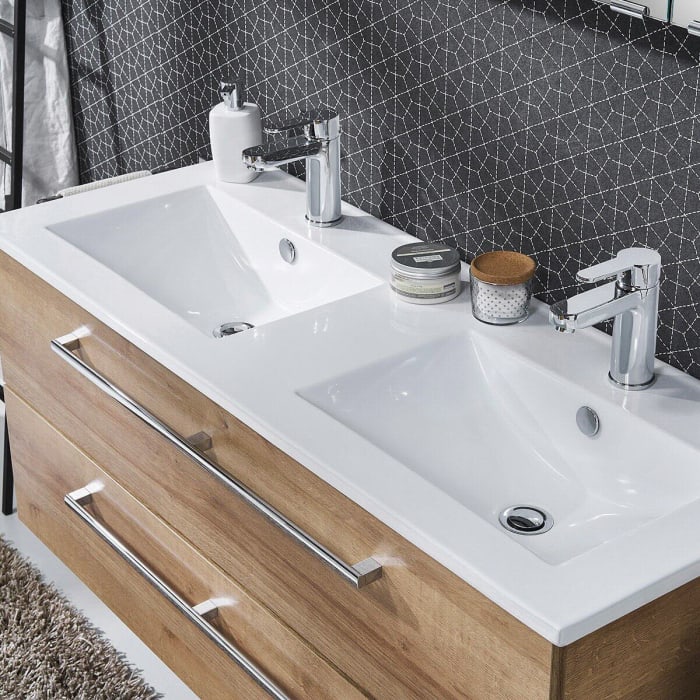 Steinkamp Life 2.0 Waschtischunterschrank für Doppelwaschtisch 119 cm