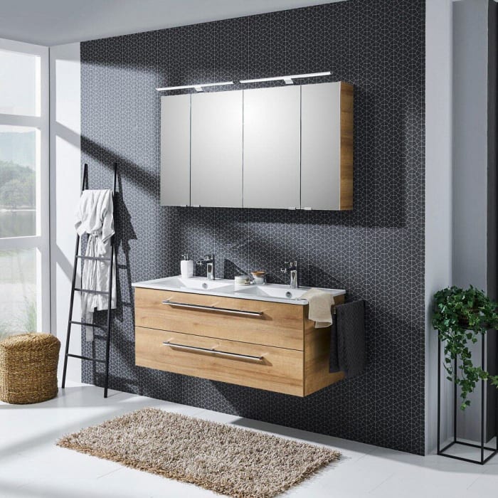 Steinkamp Life 2.0 Waschtischunterschrank für Doppelwaschtisch 119 cm