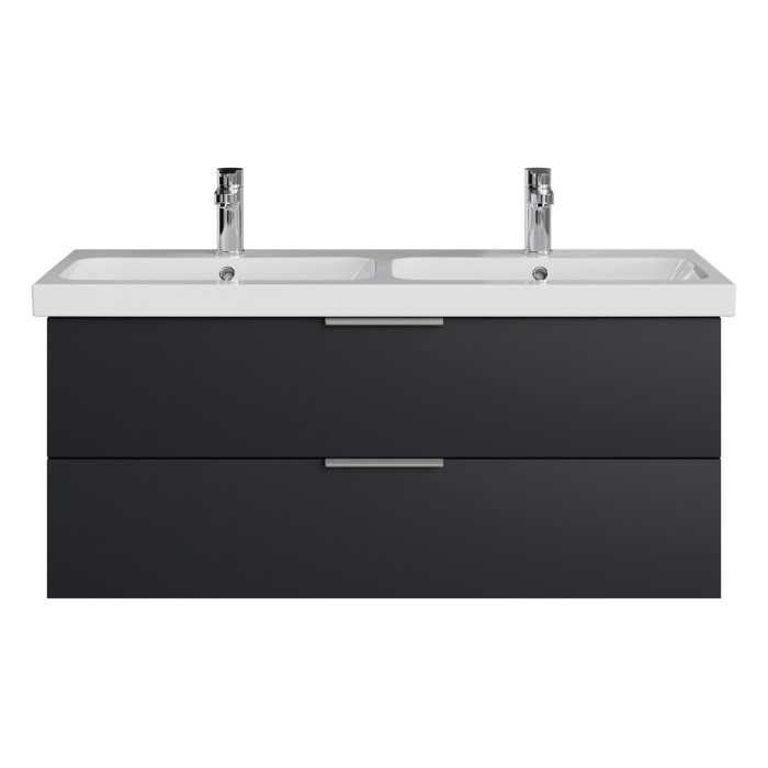 Steinkamp Living 2.0 / Geberit iCon light Doppelwaschtisch mit Unterschrank 120 cm