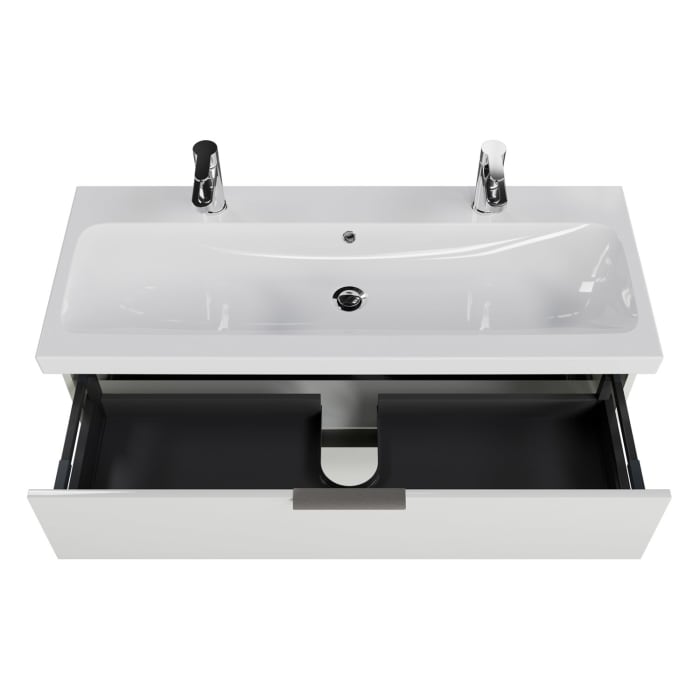 Steinkamp Living 2.0 / Geberit iCon light Waschtisch mit Unterschrank 120 cm