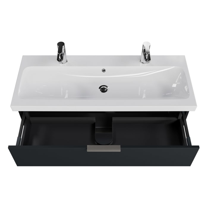 Steinkamp Living 2.0 / Geberit iCon light Waschtisch mit Unterschrank 120 cm