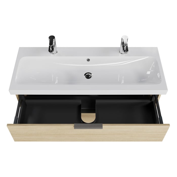 Steinkamp Living 2.0 / Geberit iCon light Waschtisch mit Unterschrank 120 cm