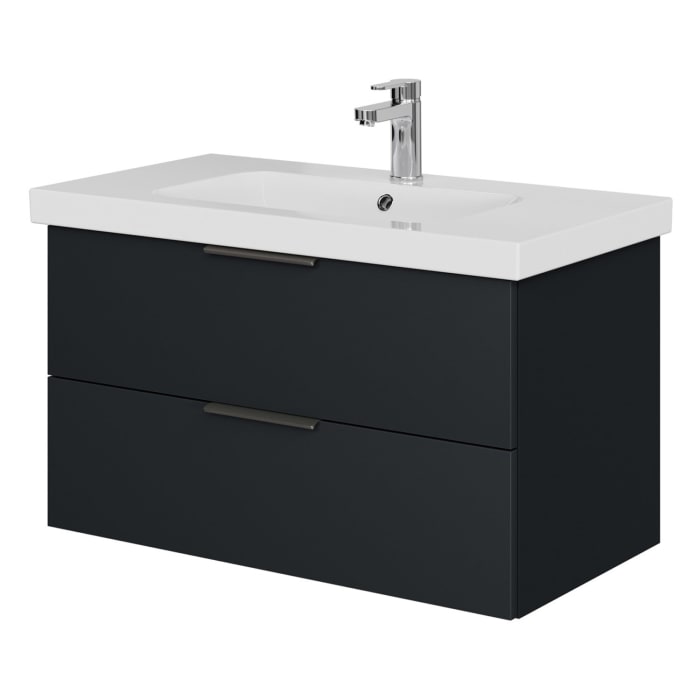 Steinkamp Living 2.0 / Geberit iCon light Waschtisch mit Unterschrank 90 cm