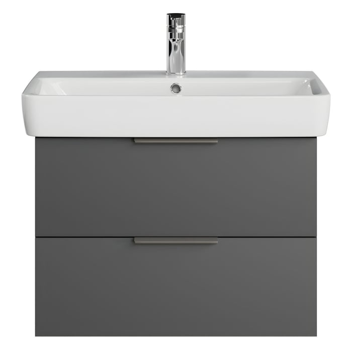 Steinkamp Living 2.0 / Geberit Renova Plan Waschtisch mit Unterschrank 75 cm