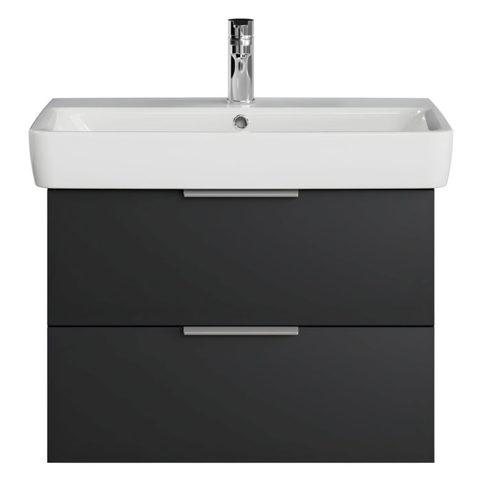 Steinkamp Living 2.0 / Geberit Renova Plan Waschtisch mit Unterschrank 75 cm