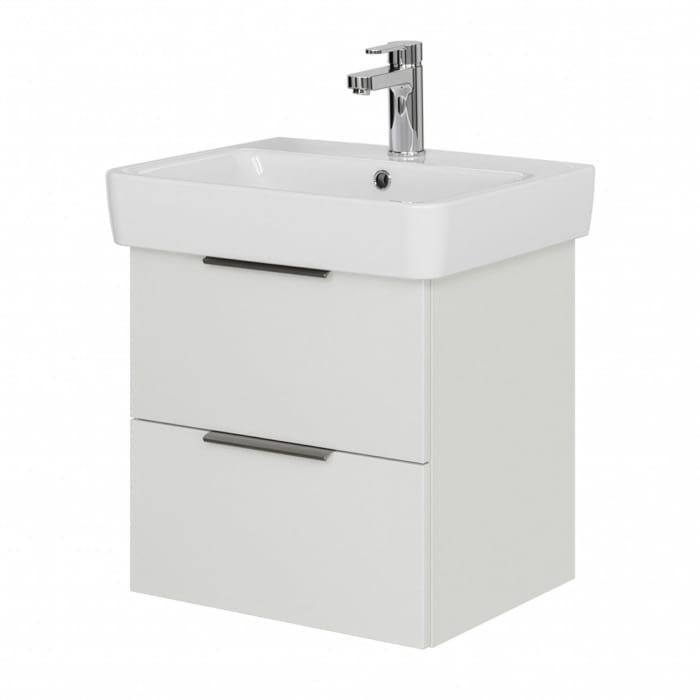 Steinkamp Living 2.0 / Geberit Renova Plan Waschtisch mit Unterschrank 55 cm