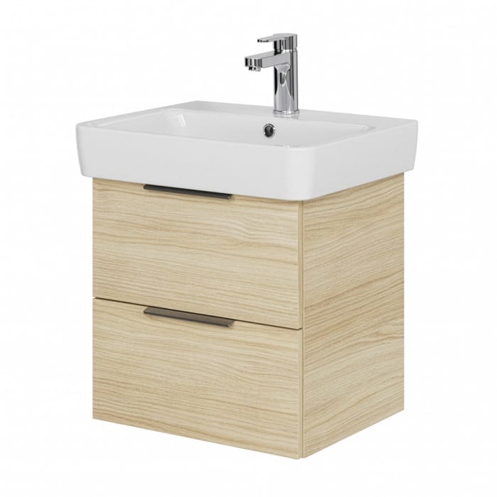 Steinkamp Living 2.0 / Geberit Renova Plan Waschtisch mit Unterschrank 55 cm