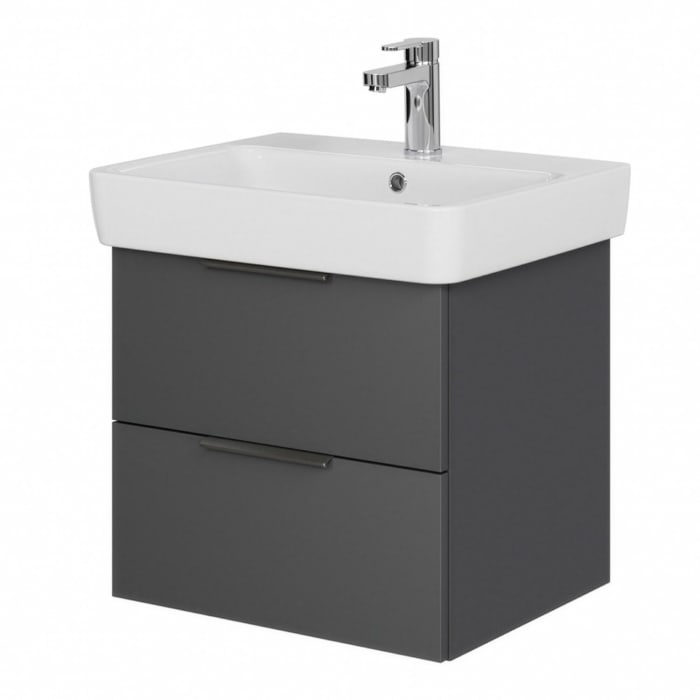 Steinkamp Living 2.0 / Geberit Renova Plan Waschtisch mit Unterschrank 60 cm