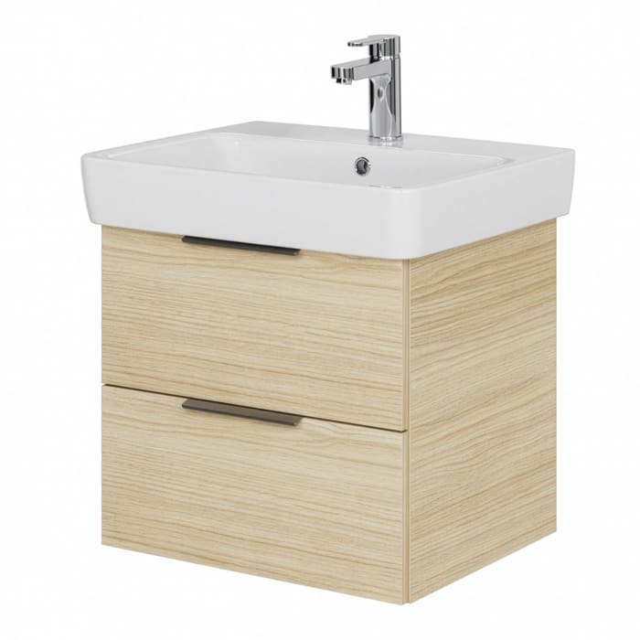 Steinkamp Living 2.0 / Geberit Renova Plan Waschtisch mit Unterschrank 60 cm