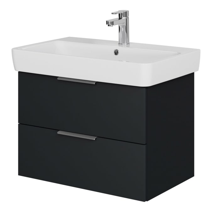 Steinkamp Living 2.0 / Geberit Renova Plan Waschtisch mit Unterschrank 75 cm