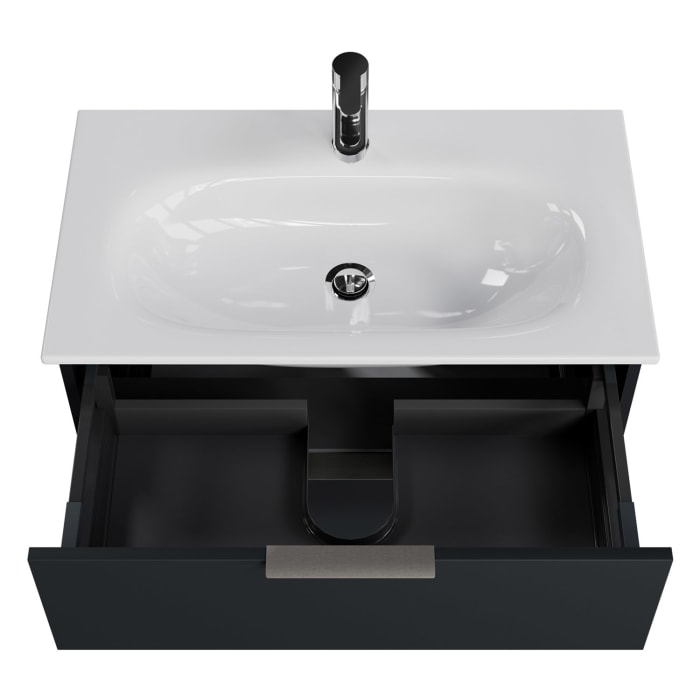 Steinkamp Living 2.0 / GROHE Essence Waschtisch mit Unterschrank 80 cm