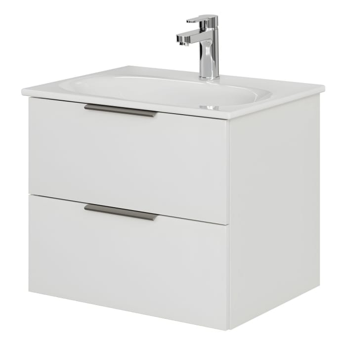 Steinkamp Living 2.0 / GROHE Essence Waschtisch mit Unterschrank 60 cm