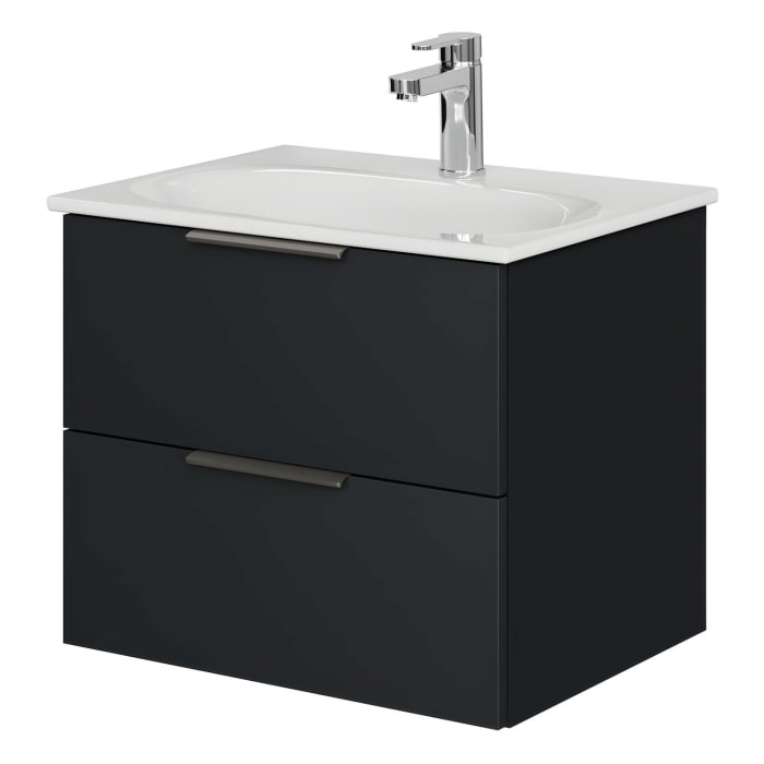 Steinkamp Living 2.0 / GROHE Essence Waschtisch mit Unterschrank 60 cm