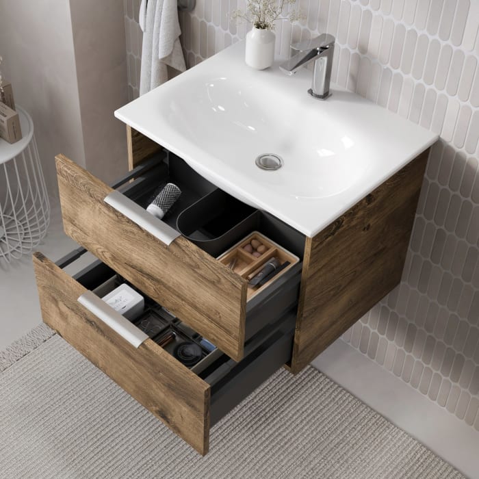 Steinkamp Living 2.0 / GROHE Essence Waschtisch mit Unterschrank 60 cm